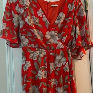 Shorts jumper/maxi dress